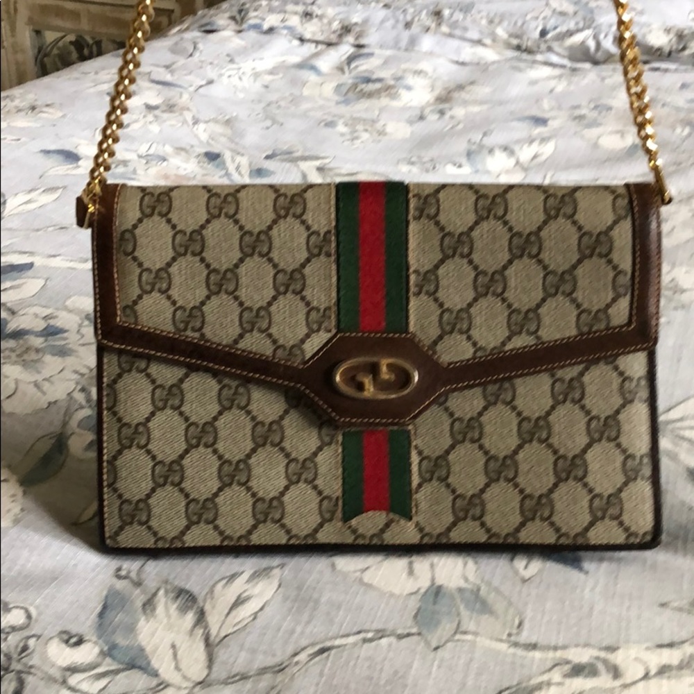 Gucci Vintage Ophidia Web Monogram before 1980